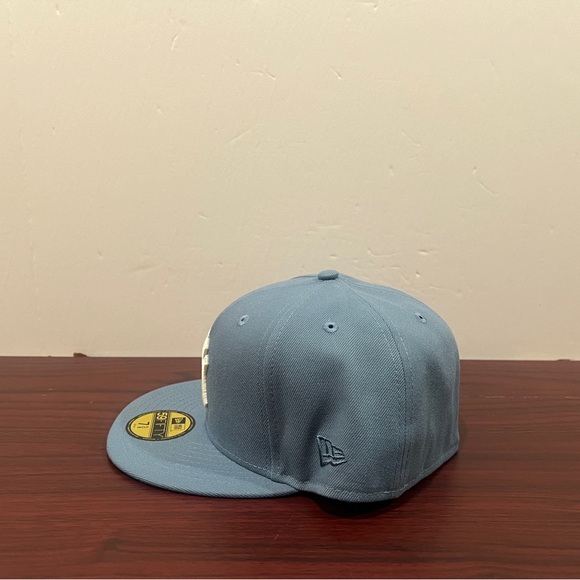 New Era, 59Fifty, Fitted Hat, New York Yankees, Blue & White - Picture 4 of 9